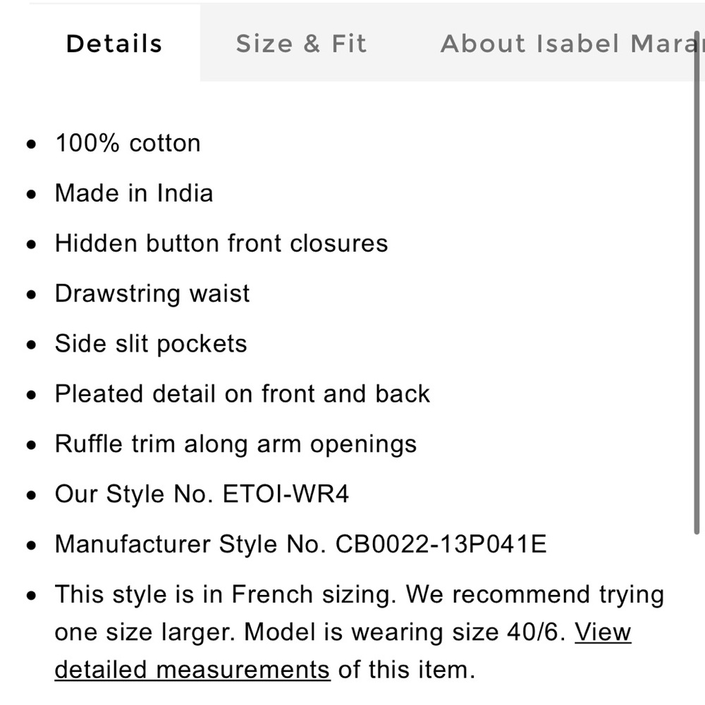 Isabel Marant Etoile Shiso Romper 38 - Picture 14 of 15